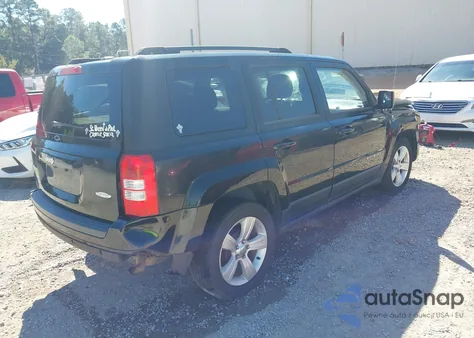 2013 Jeep Patriot Latitude из США, поврежденный, VIN 1C4NJPFB8DD213071